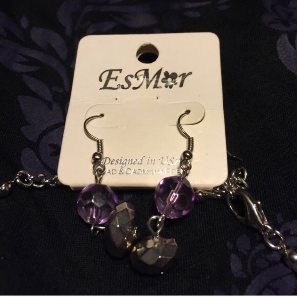 EsMar Necklace and Earrings New on Tag - Picture 2 of 2